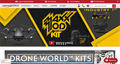 Desktop Screenshot of drone-world.com